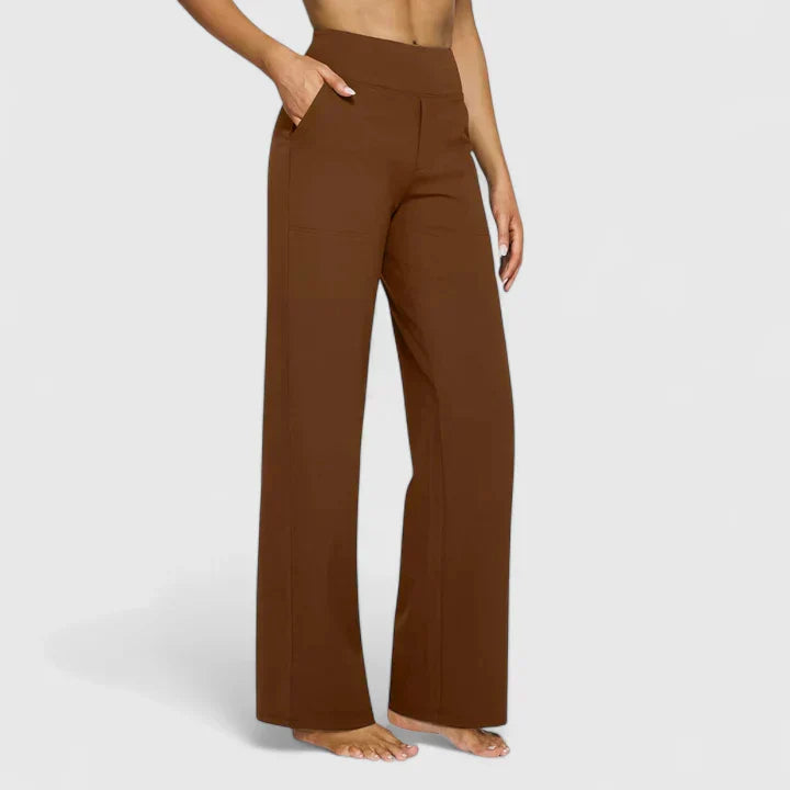 Ame elegante broek met rechte pijpen