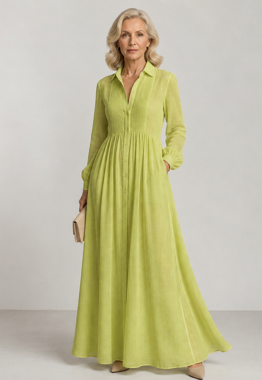 Lioren | Soft Flow Maxi Jurk