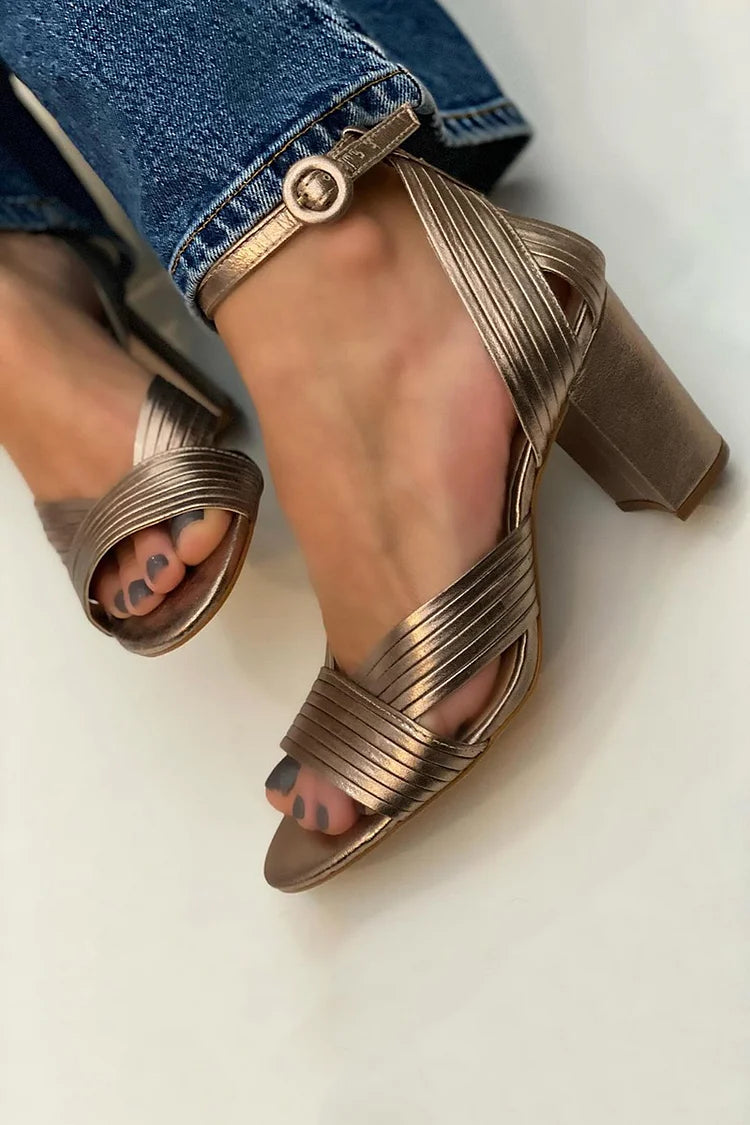 Elegante sandalen met bandjes