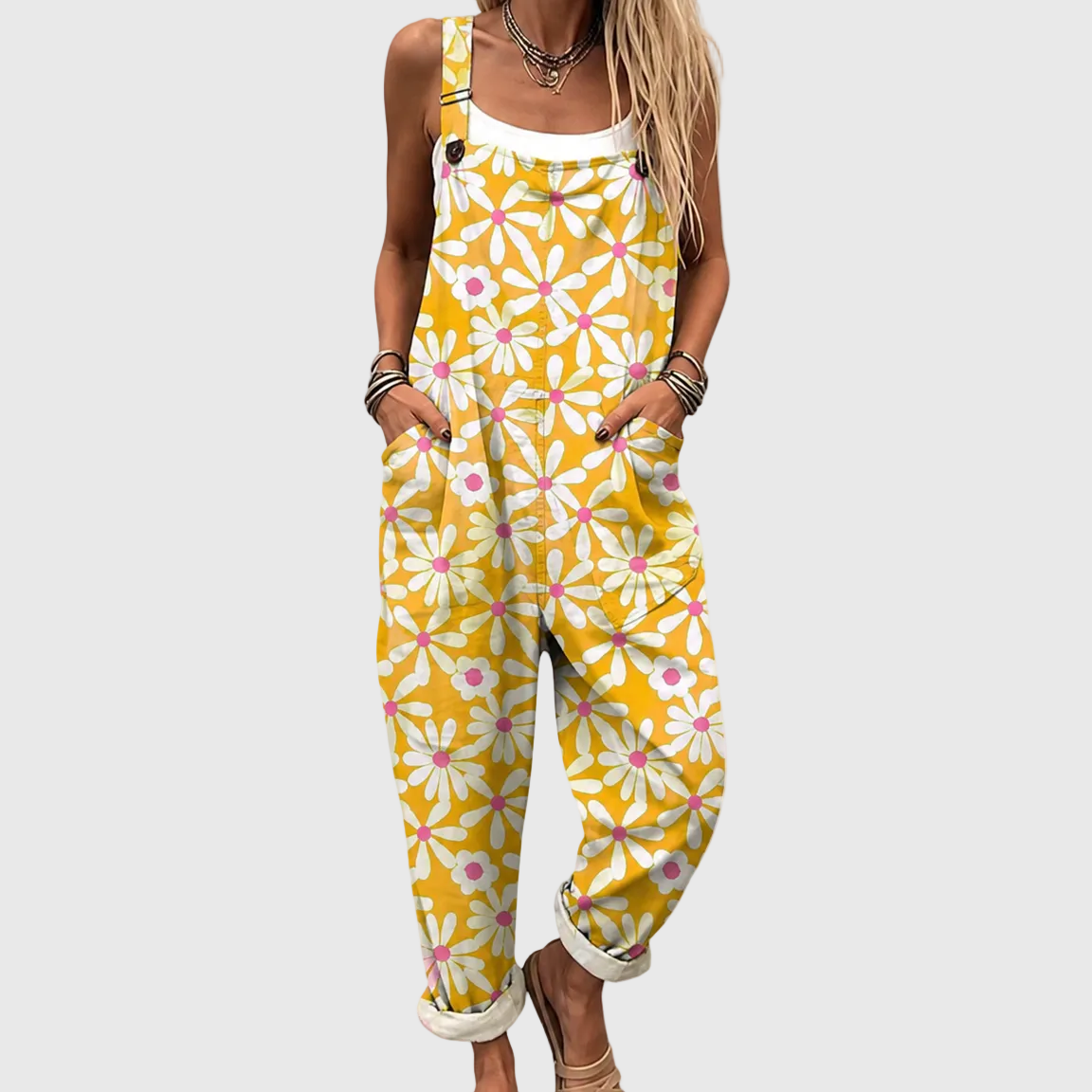 Stella salopette met print