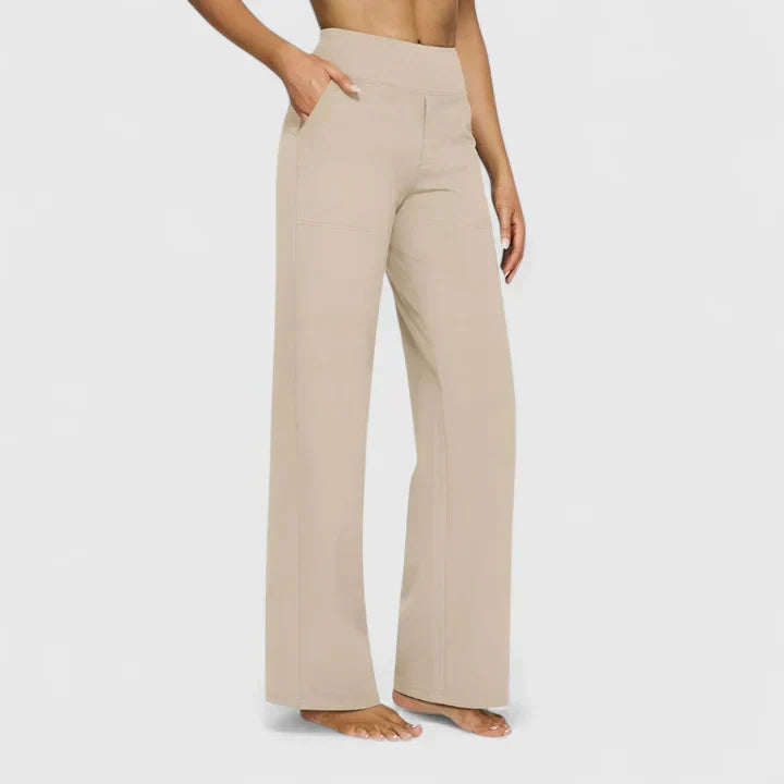 Ame elegante broek met rechte pijpen