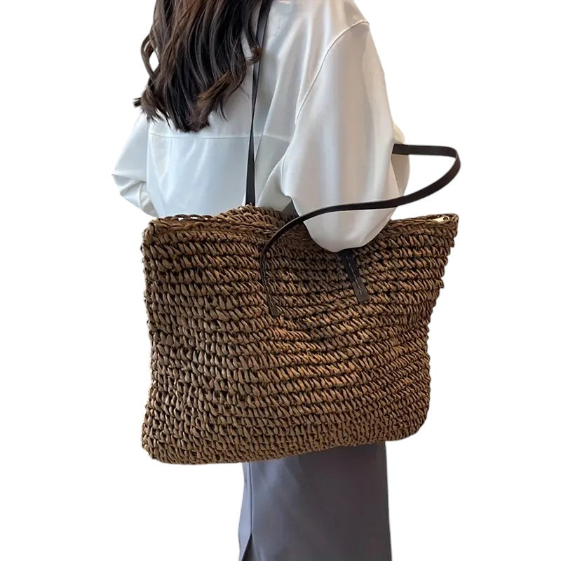 Gevlochten shopper