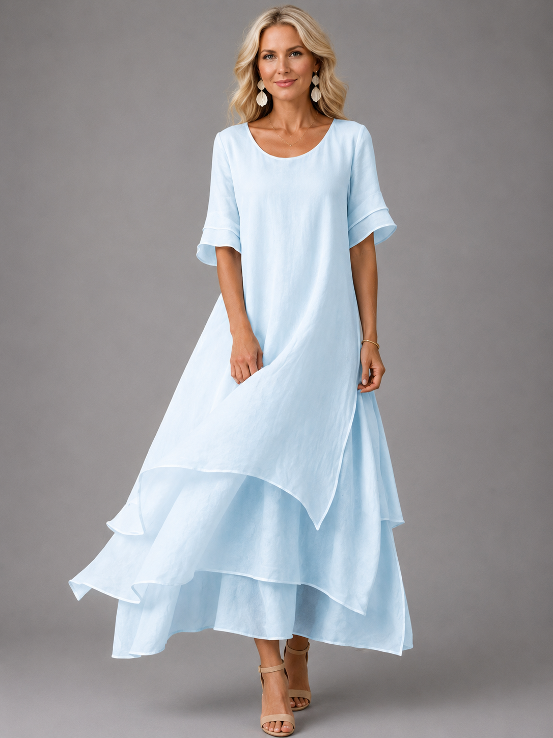 Liora | Flowing Grace Maxi Jurk