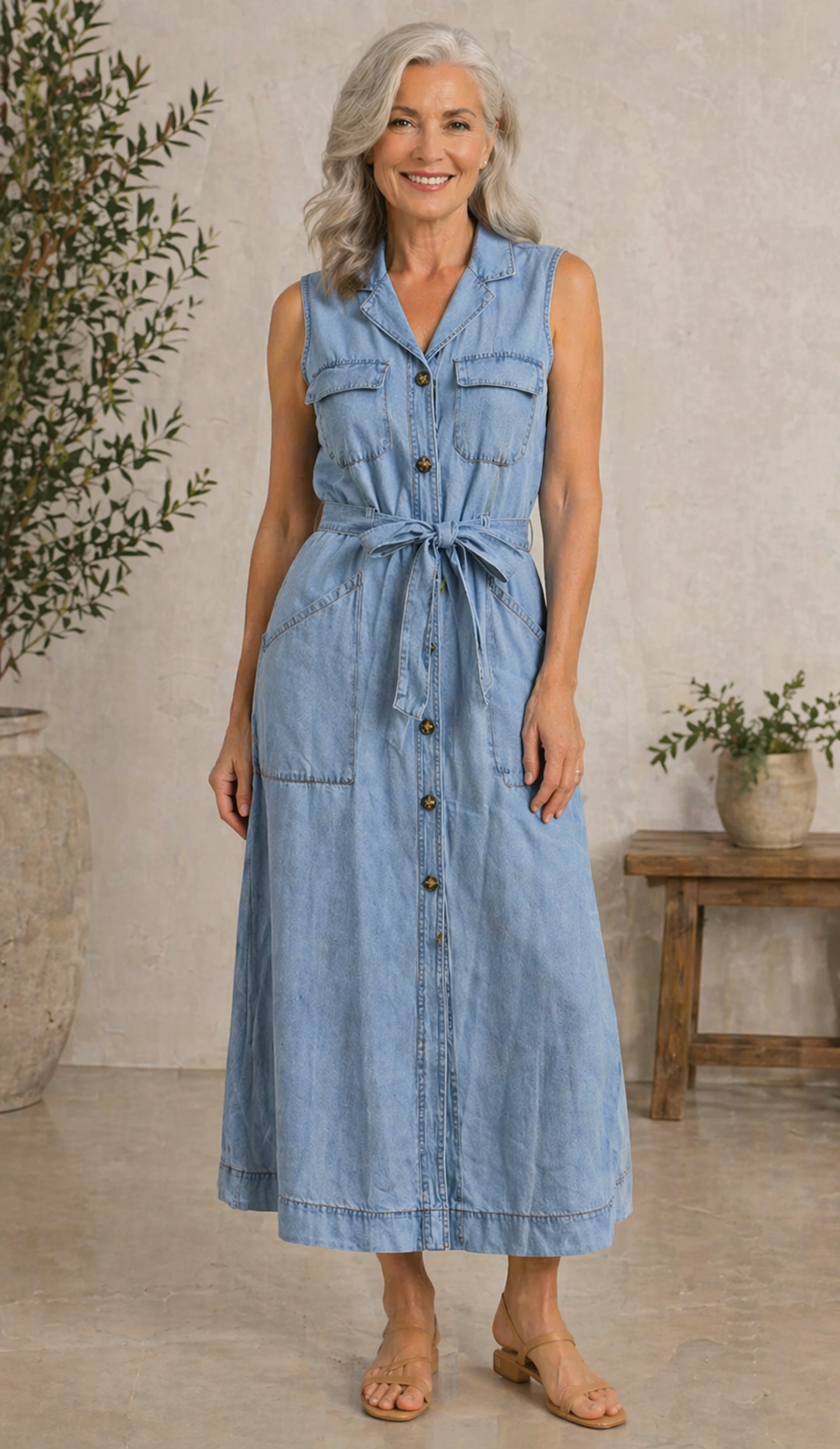 Susan | Denim jurk