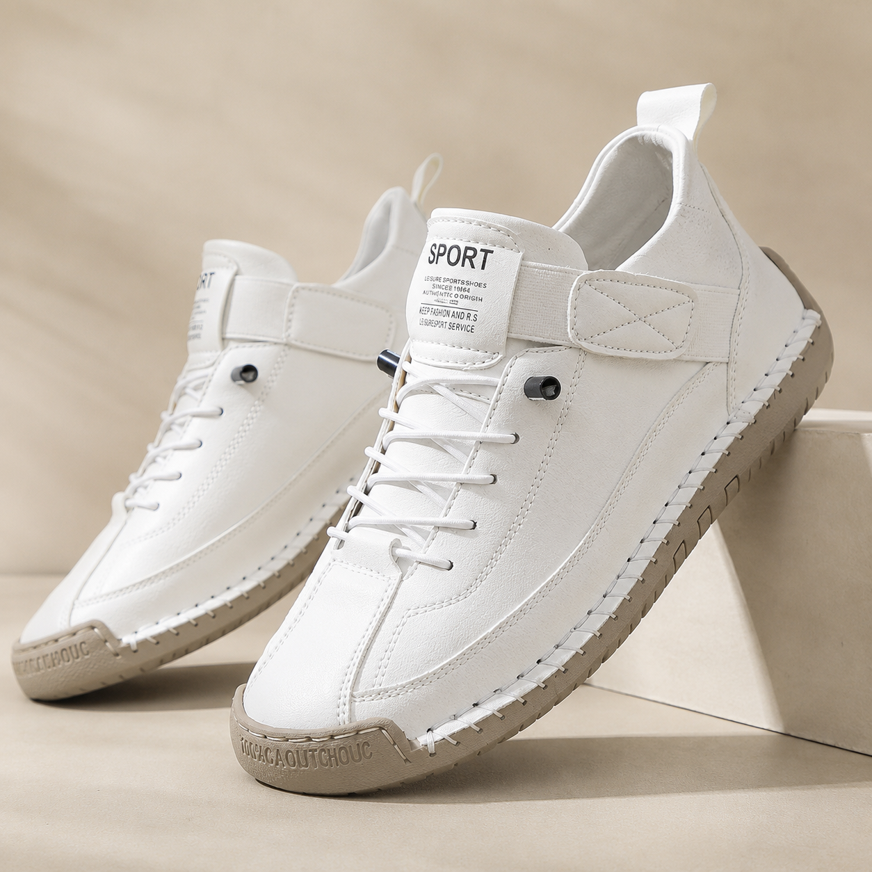 Léa comfortsneakers in wit
