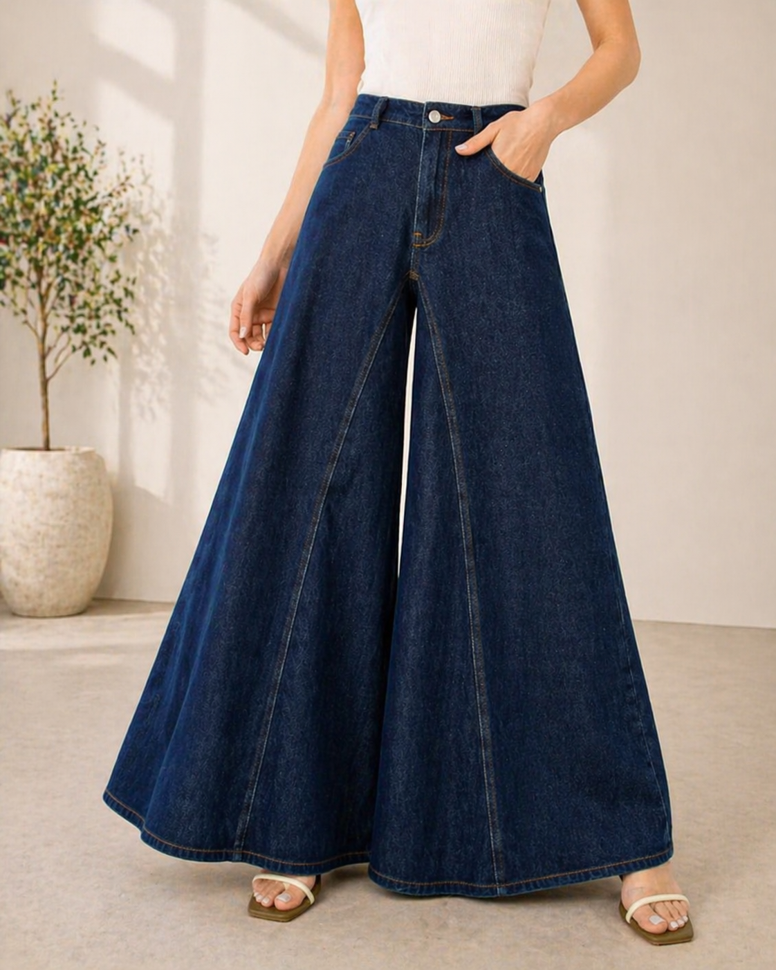 Ivy | Jeans met hoge taille