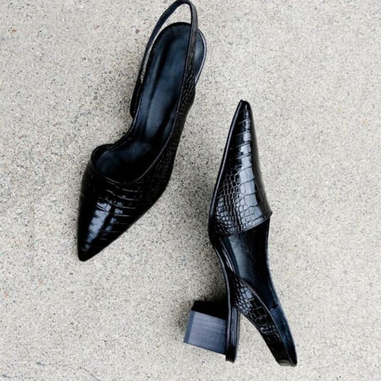 Ella elegante slingback hakken