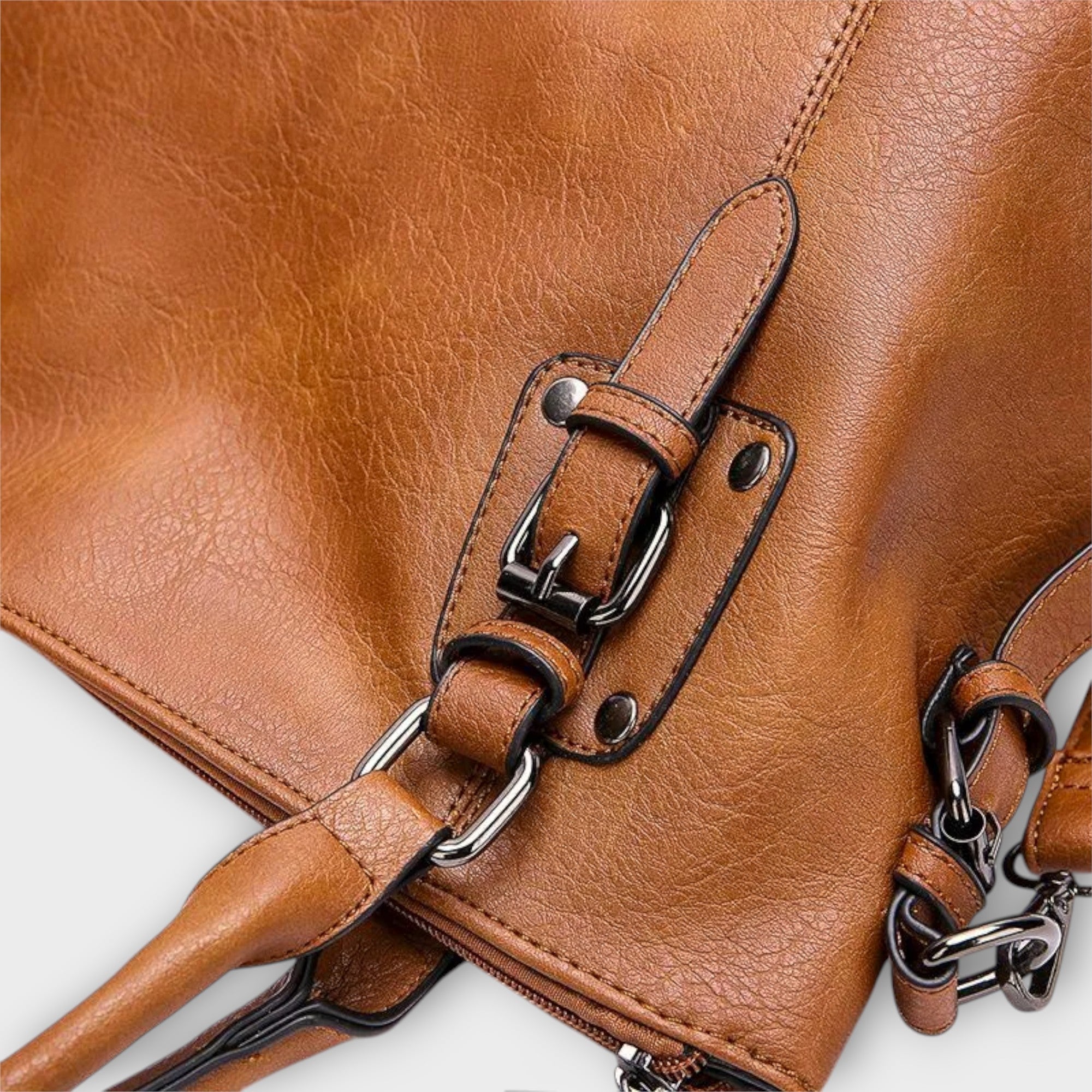 Elegante schoudertas met flap