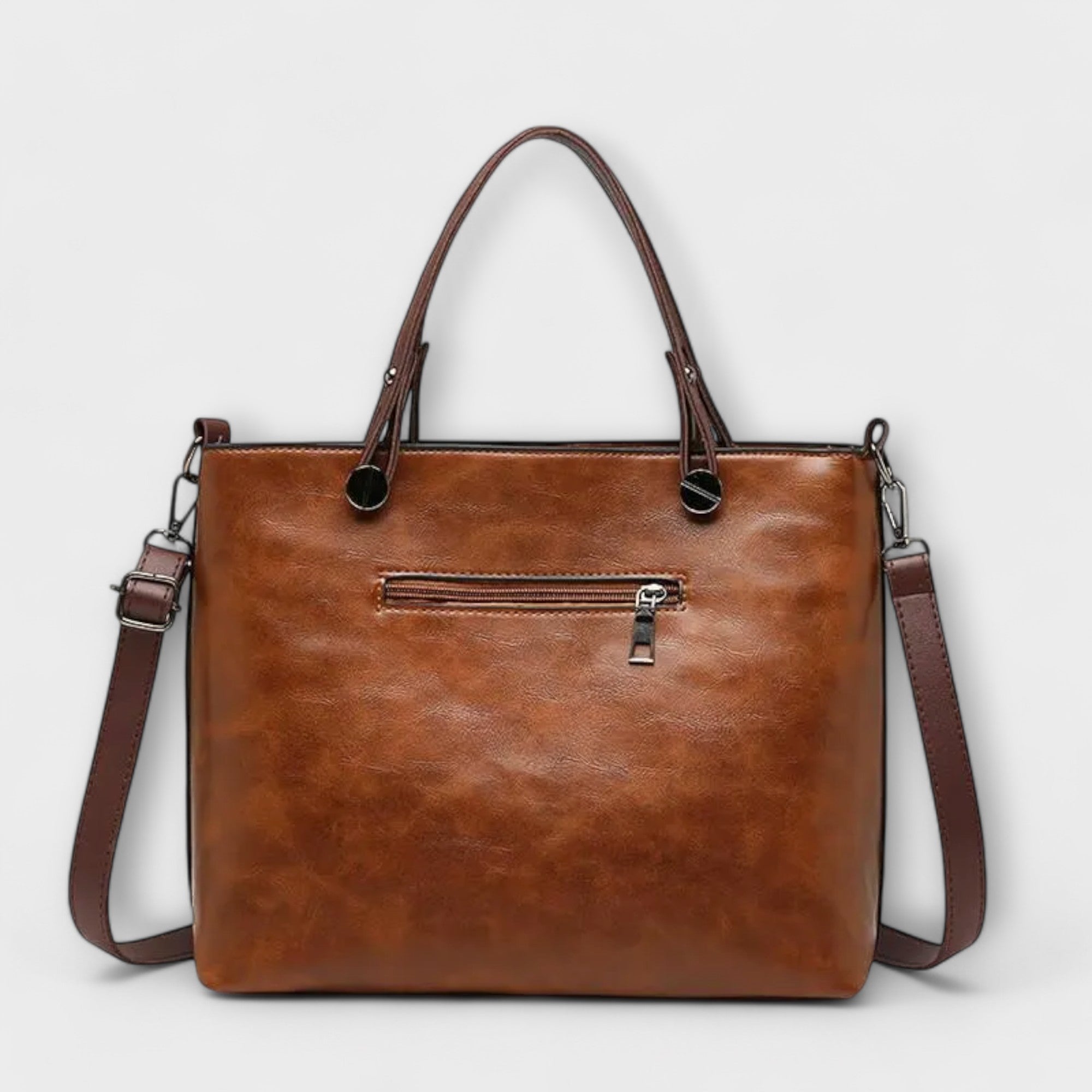 Elegante handtas met glad oppervlak