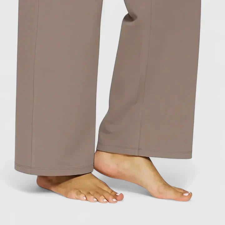 Ame elegante broek met rechte pijpen