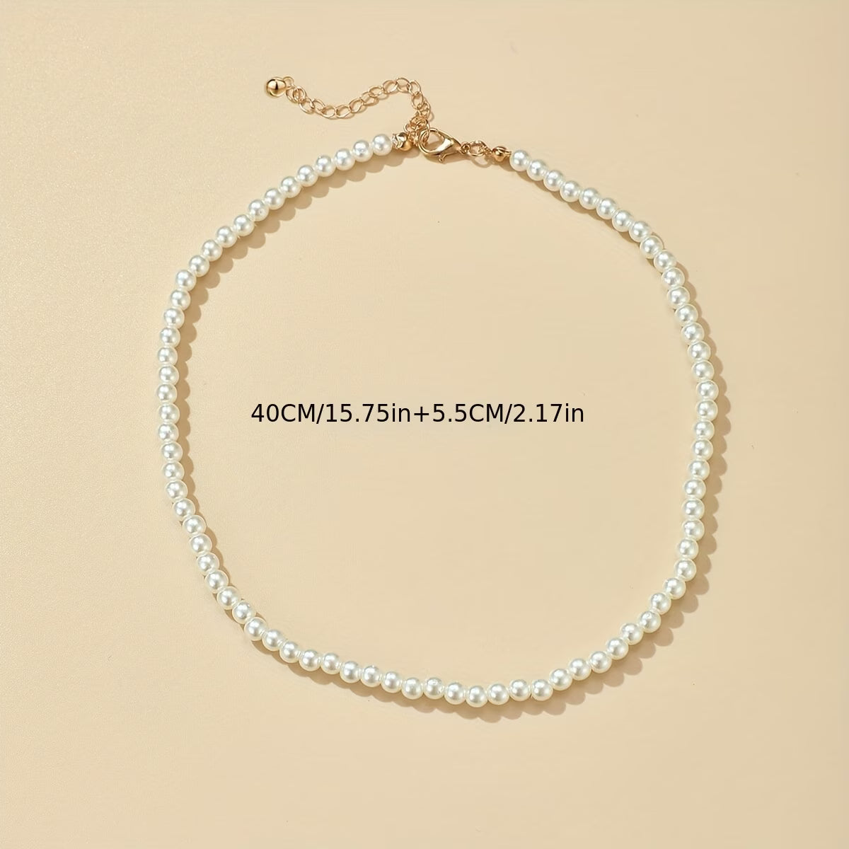 Parelketting met elegante uitstraling