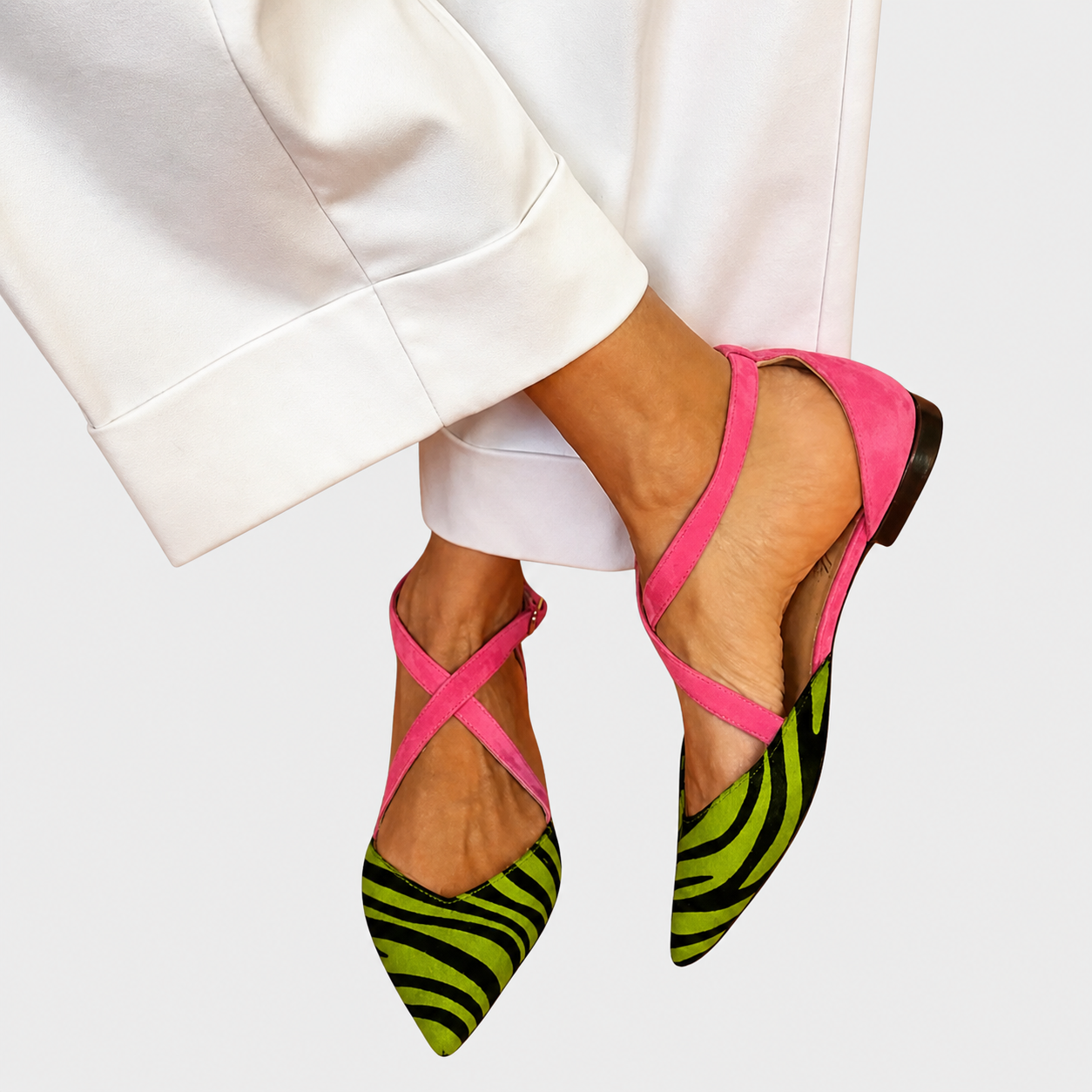 Fenna | Loafers met gesp