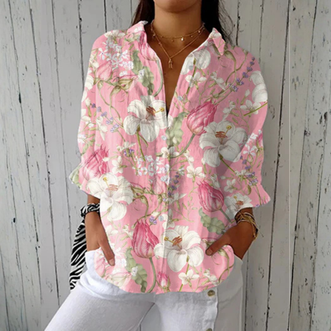 Hannah | Elegante blouse met bloemen