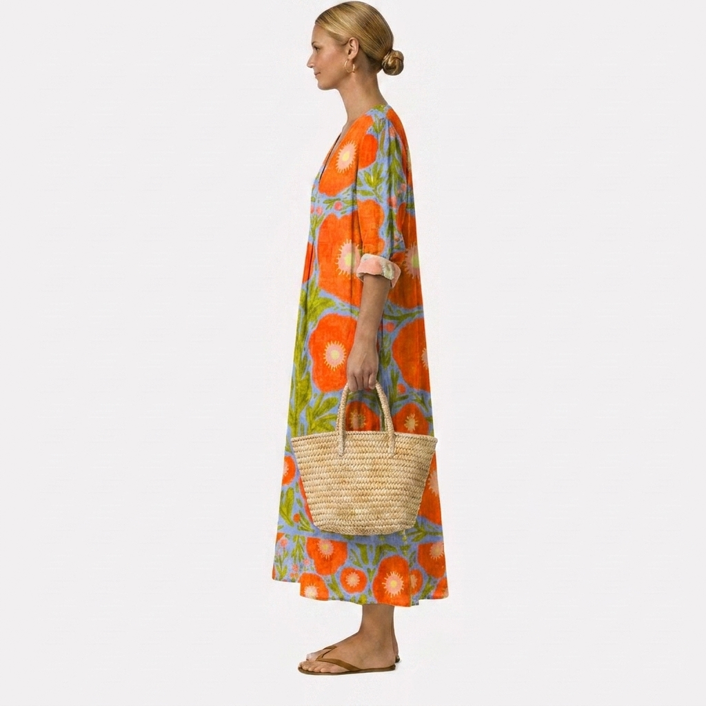 Alba charmante jurk met bloemenprint