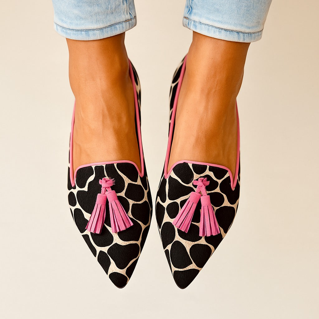 Beatrice elegante spitse loafers