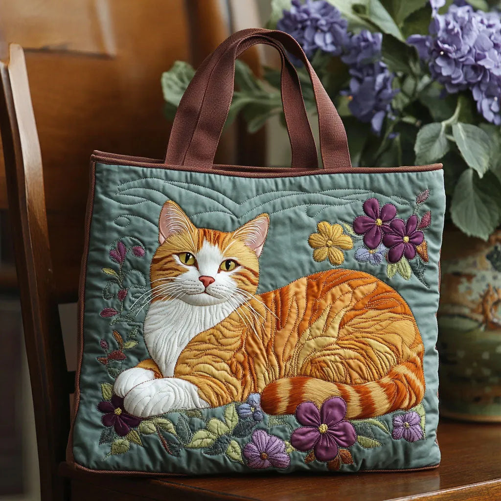 Ambachtelijke tas - Rode kat