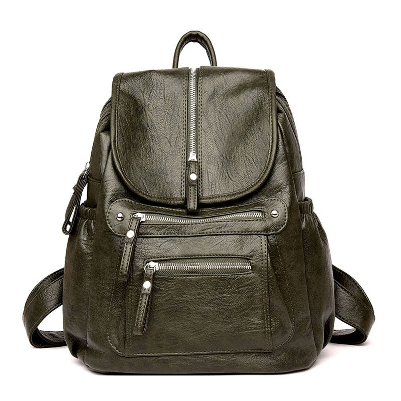 Vintage Dames Rugzak – Elegant, Ruim & Praktisch