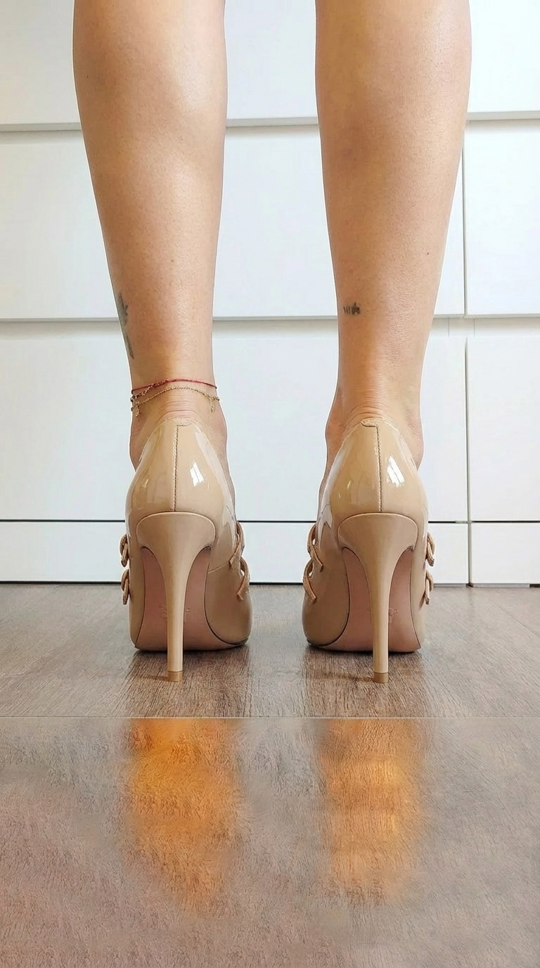 Pumps met twee bandjes