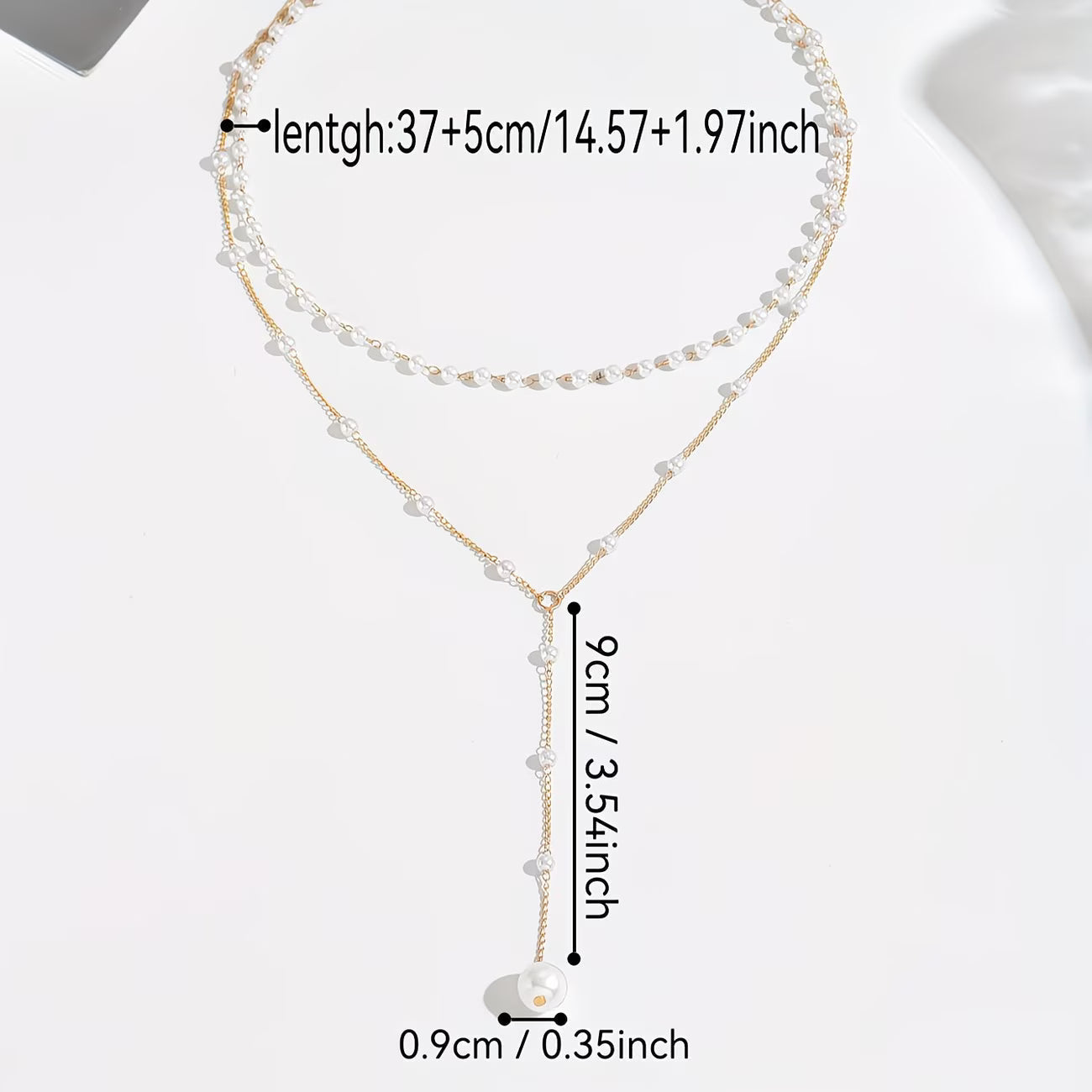 Ketting met oplopende parels