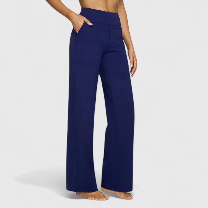 Ame elegante broek met rechte pijpen
