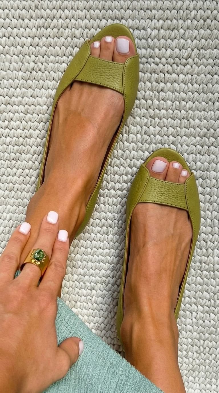 Adelina gouden comfortsandalen