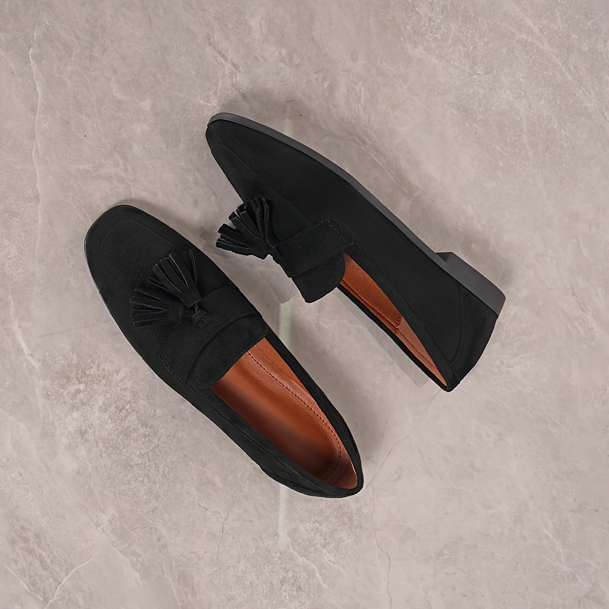 Marrigje schoen met blokhak en strik