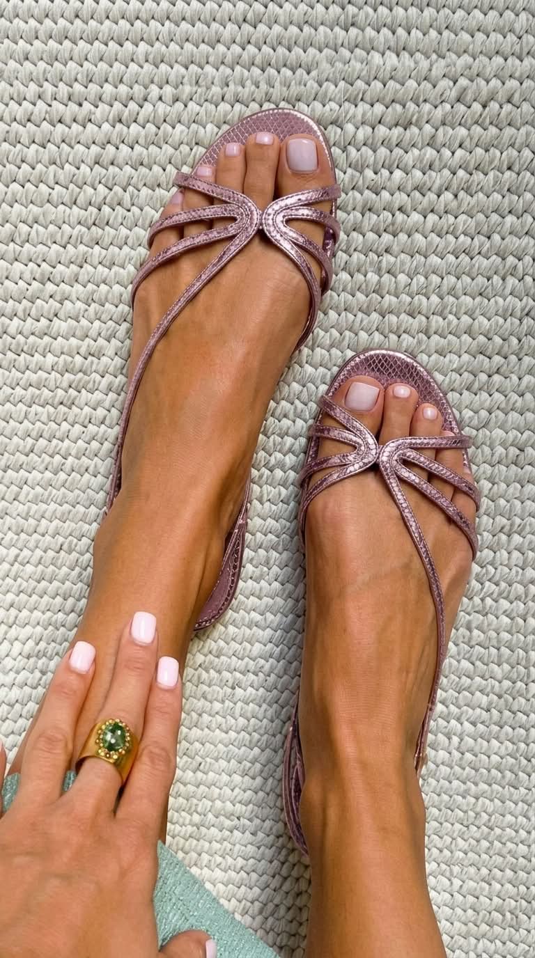 Camille gouden sandalen