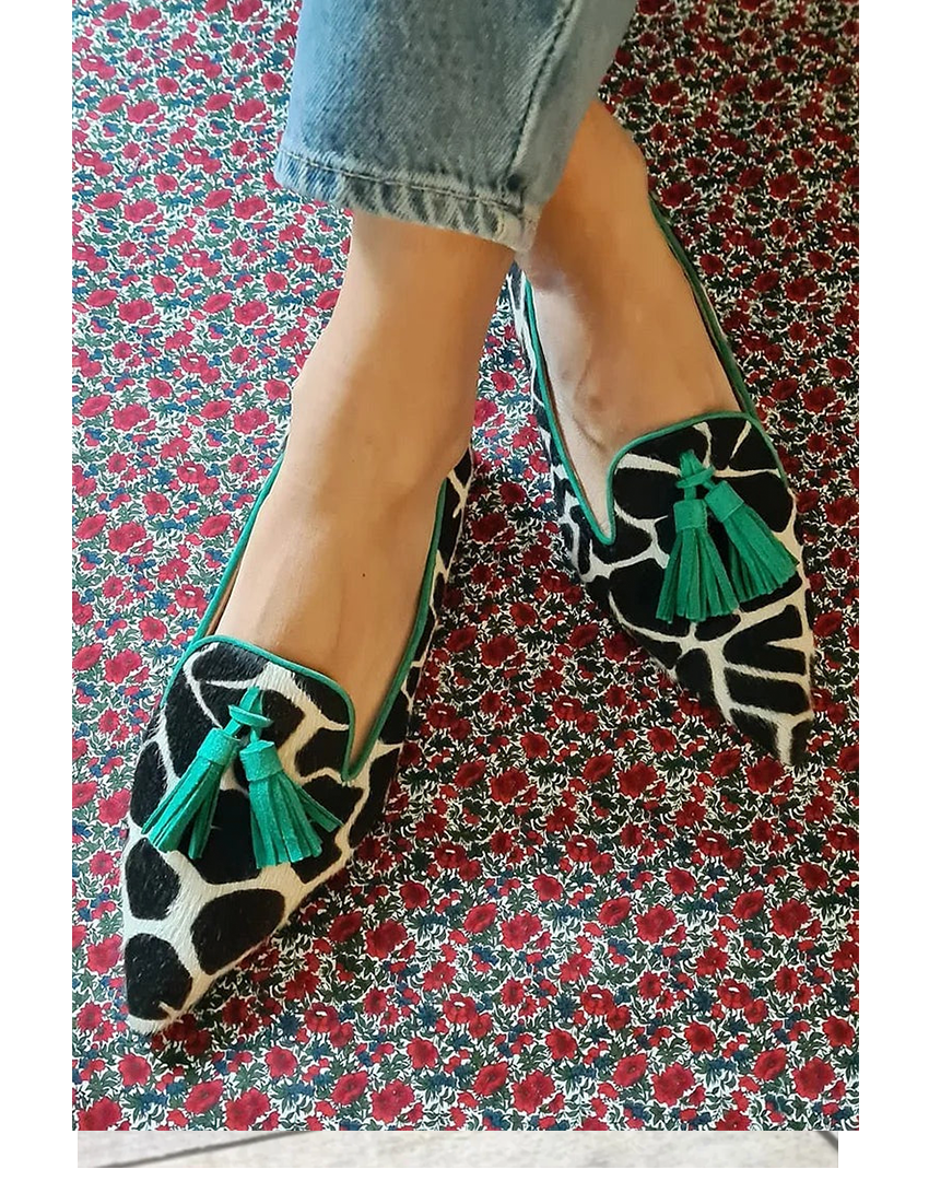 Beatrice elegante spitse loafers