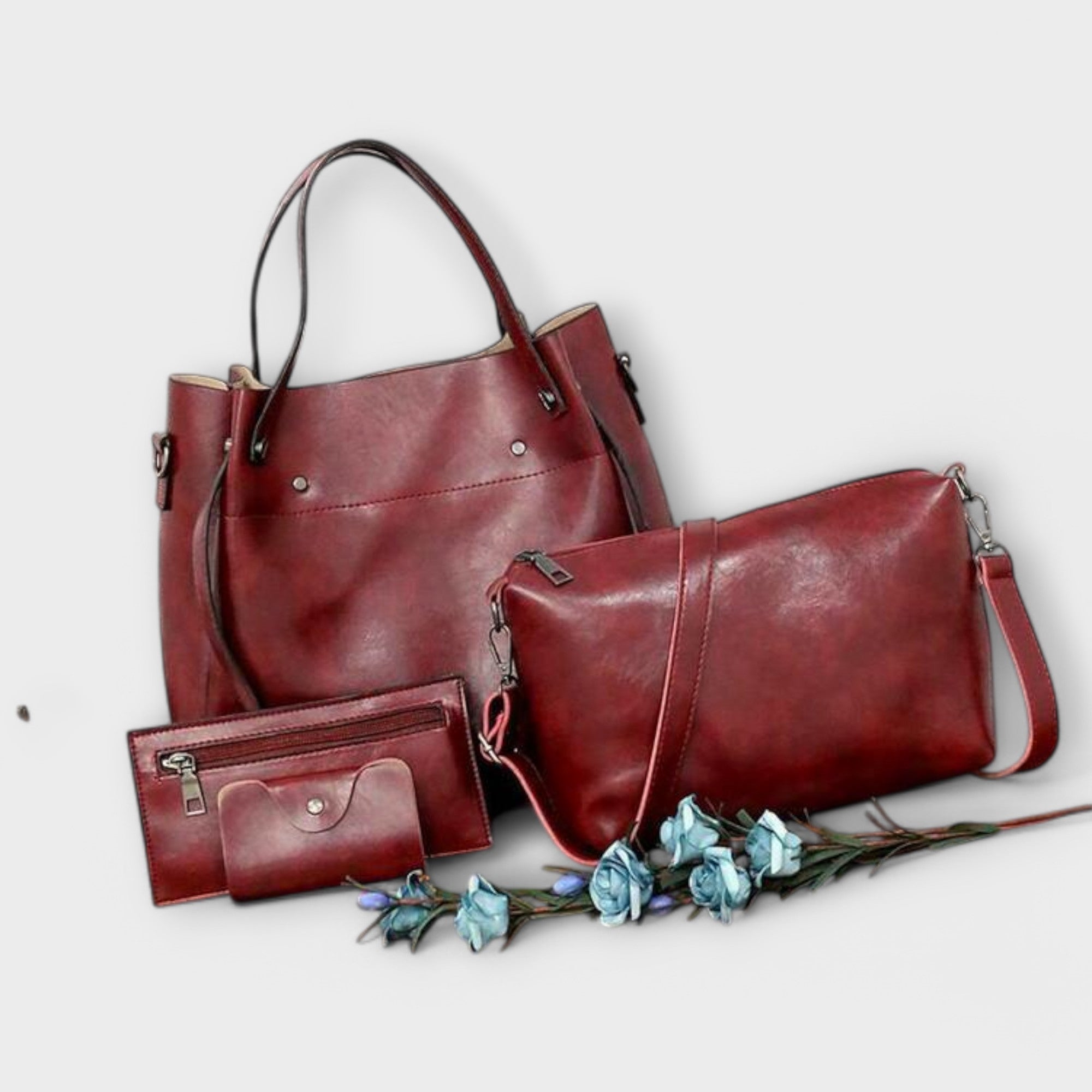 Vintage tassenset van 4 delen
