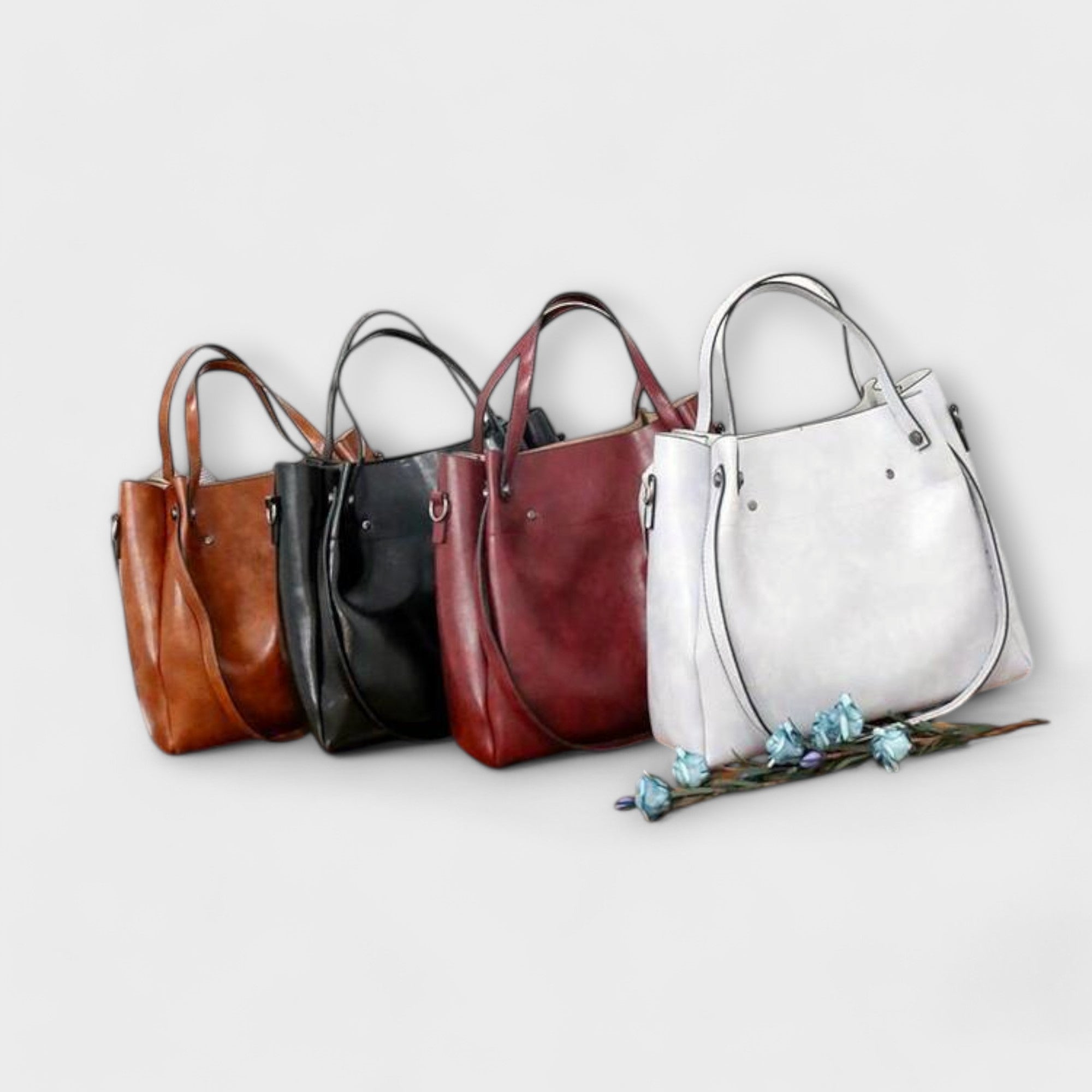 Vintage tassenset van 4 delen