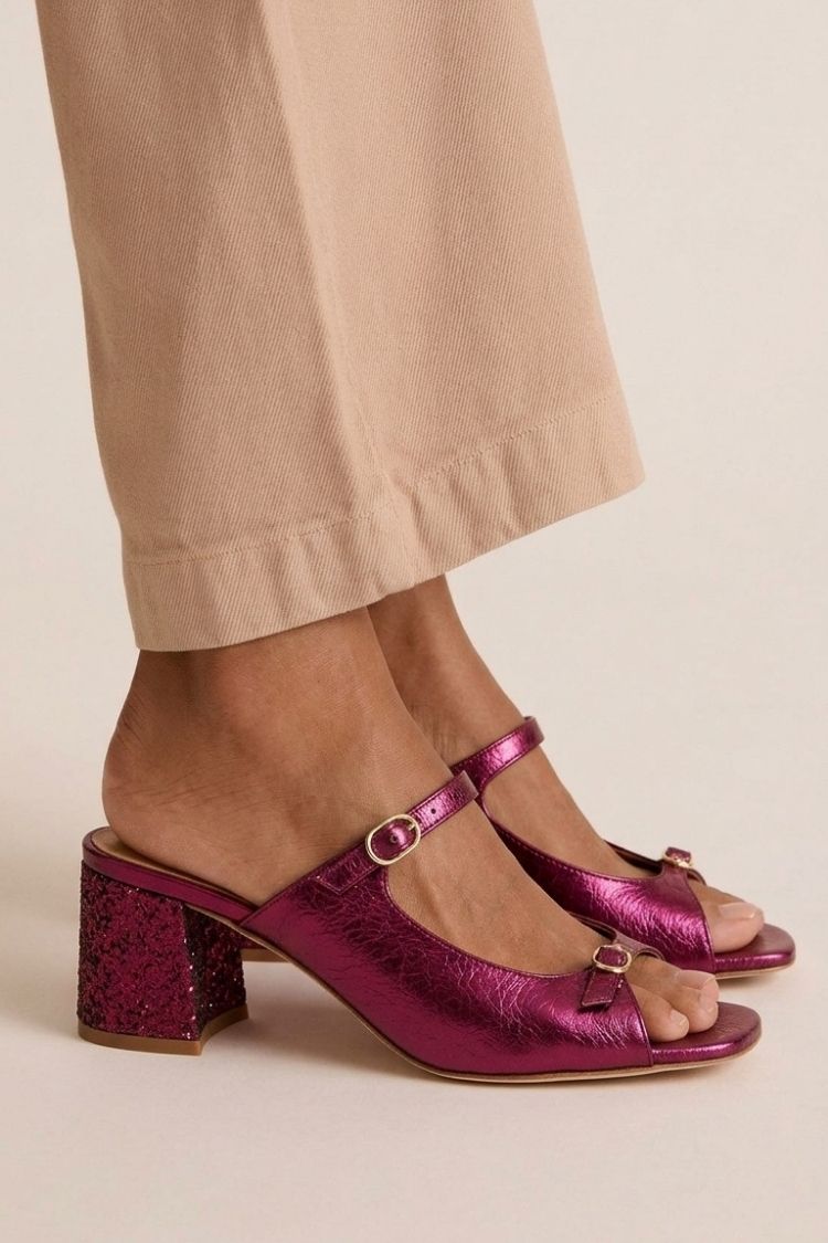 Juliette elegante sandalen met glans