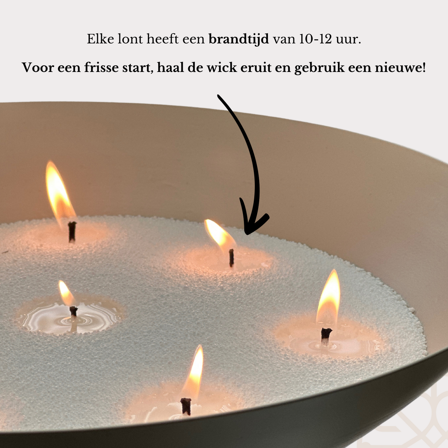 Premium Sandwax- 9,5 kg Bucket + 300 Wicks
