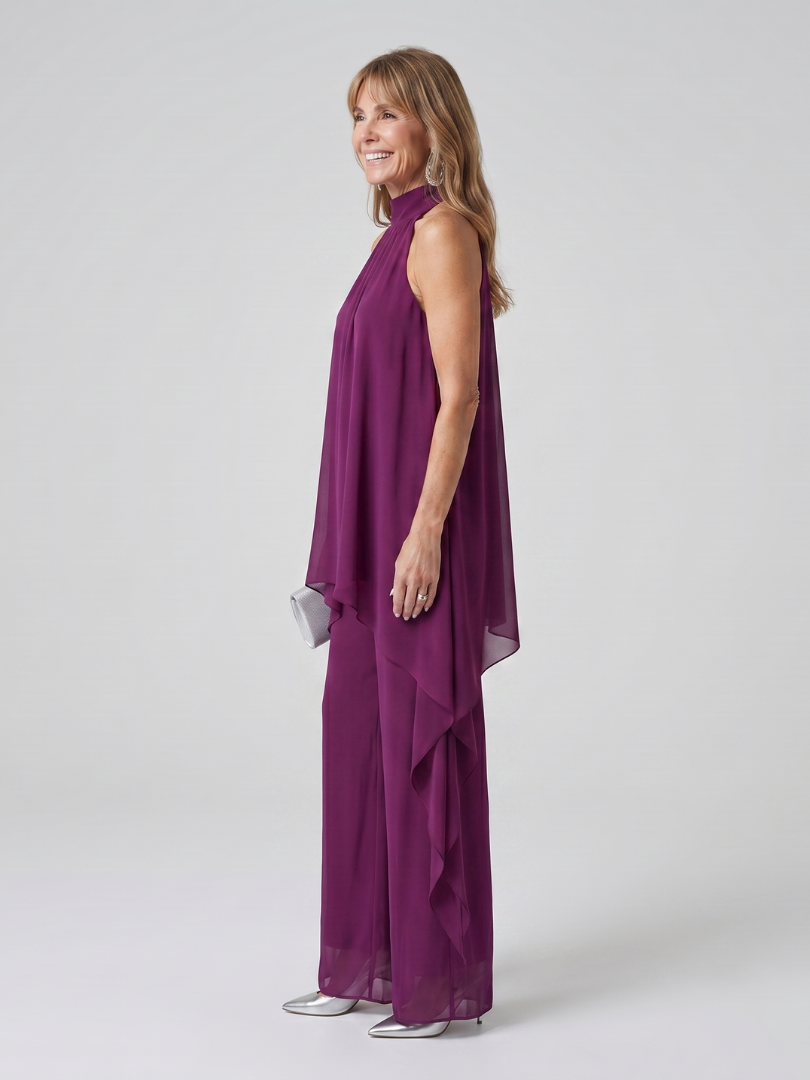 Bearim | Halter Nek Asymmetrische Tuniek Set