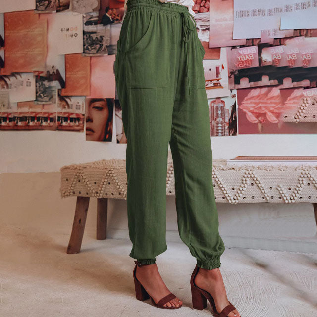 Kaeli elegante broek met verstelbare taille