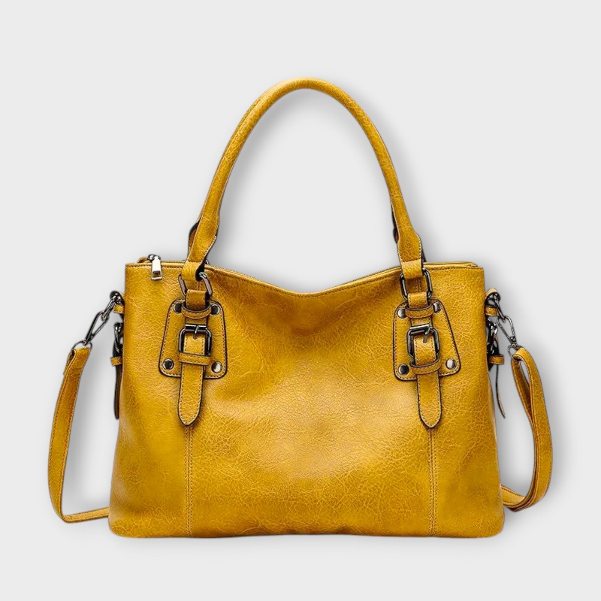 Elegante schoudertas met flap