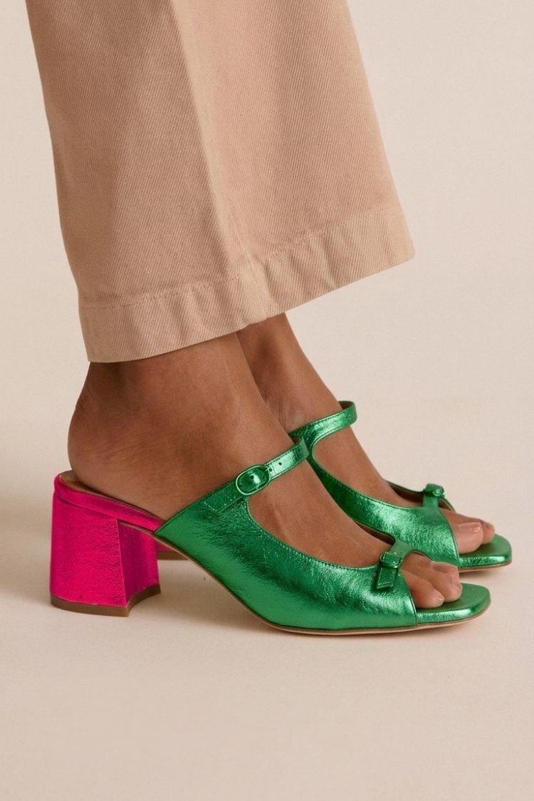 Juliette elegante sandalen met glans
