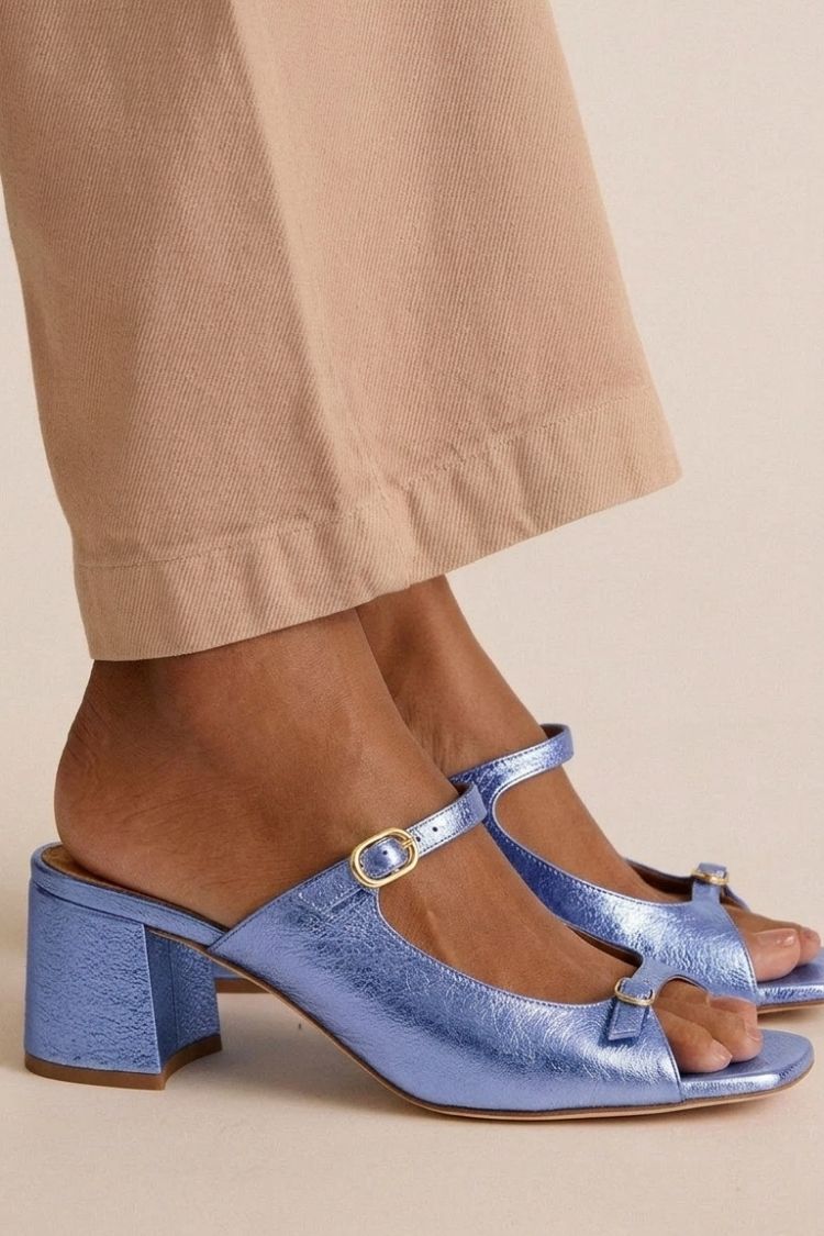 Juliette elegante sandalen met glans