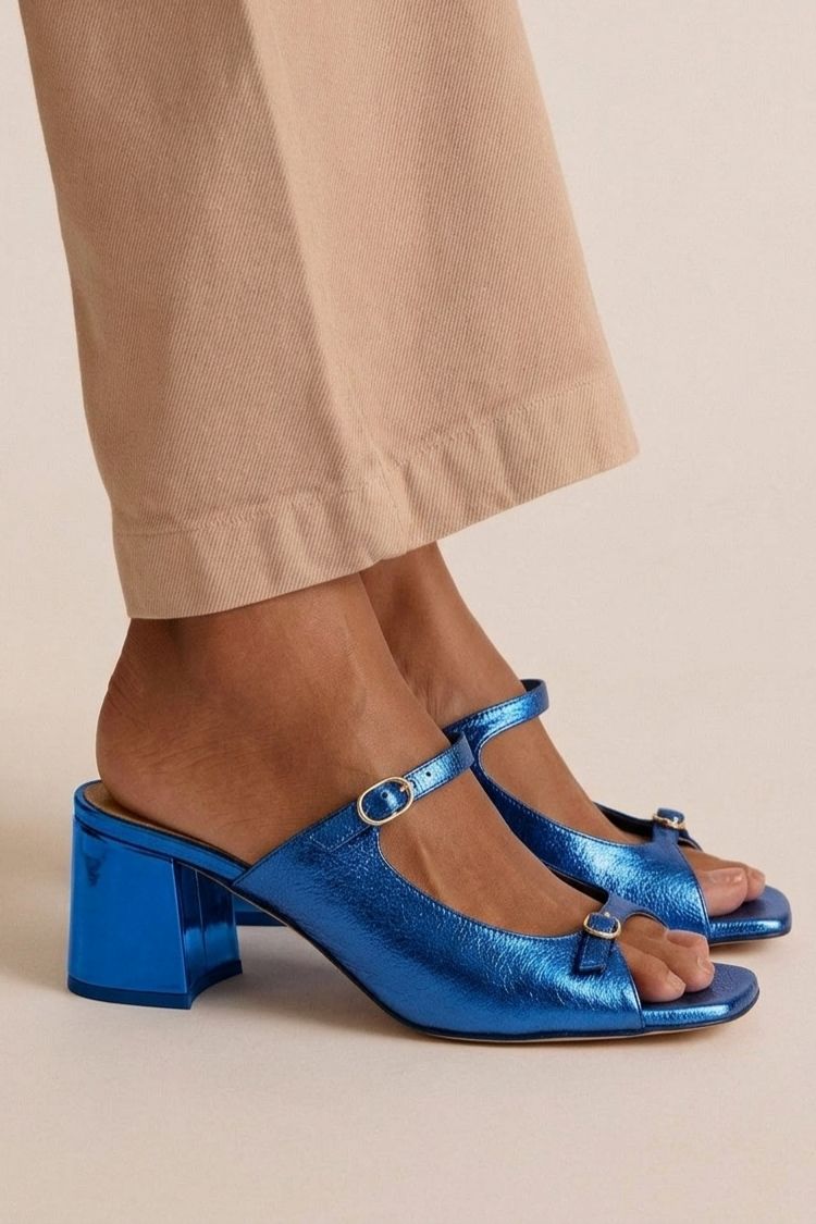 Juliette elegante sandalen met glans