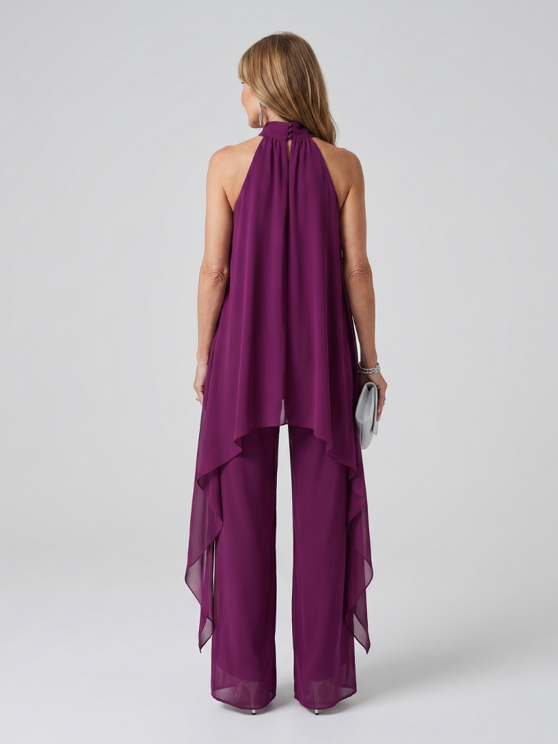 Bearim | Halter Nek Asymmetrische Tuniek Set