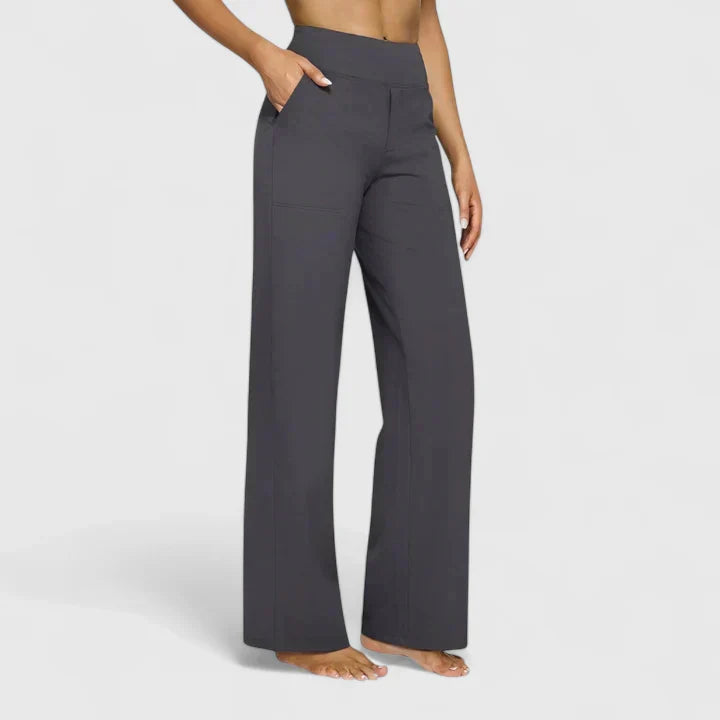 Ame elegante broek met rechte pijpen