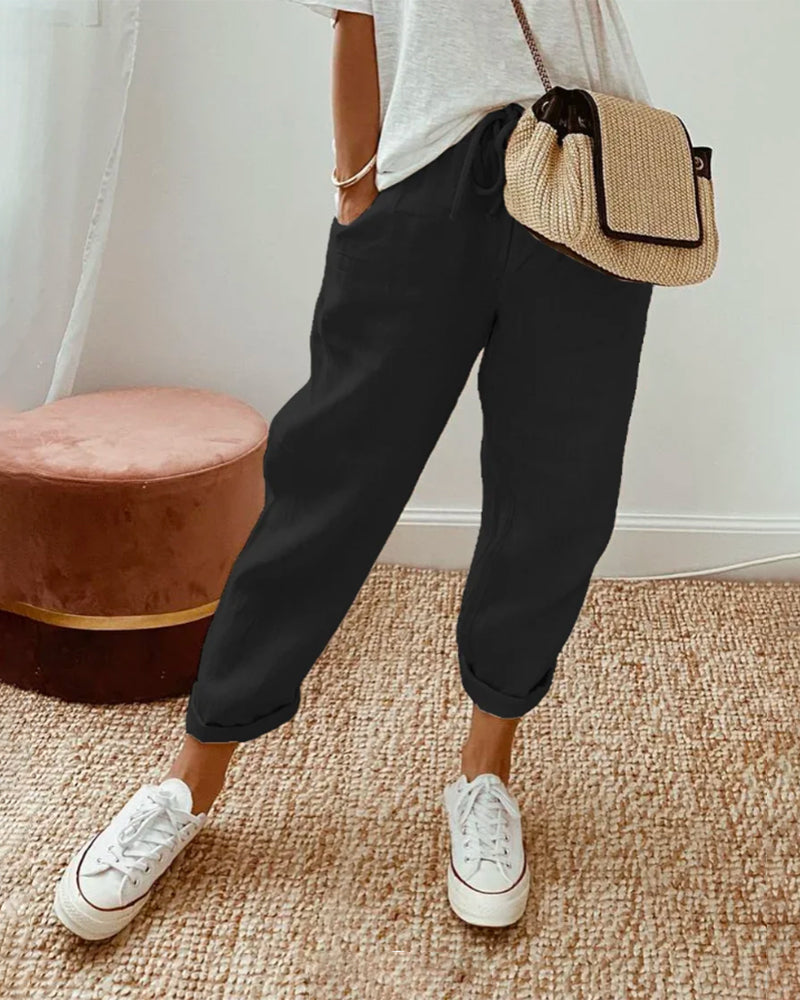 Lianne vloeiende comfortbroek
