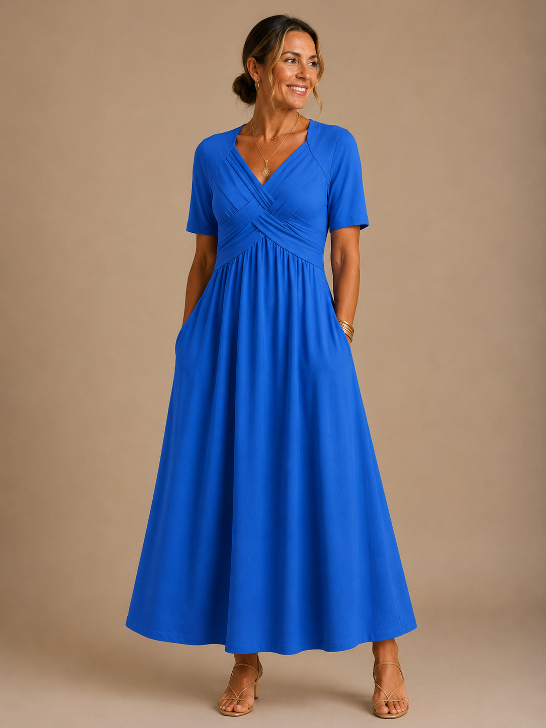 Angeli™ | Elegante Midi Dress