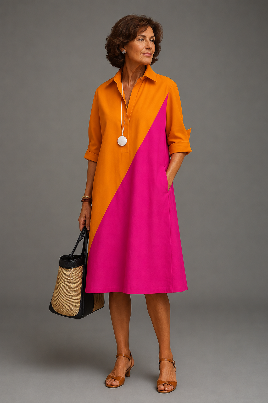 Marijke Color Jurk