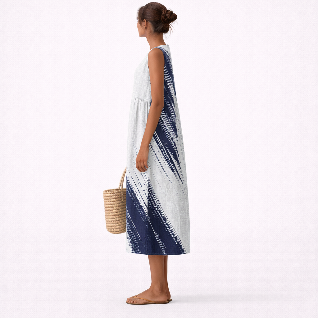 Elena elegante midi-jurk voor elke dag