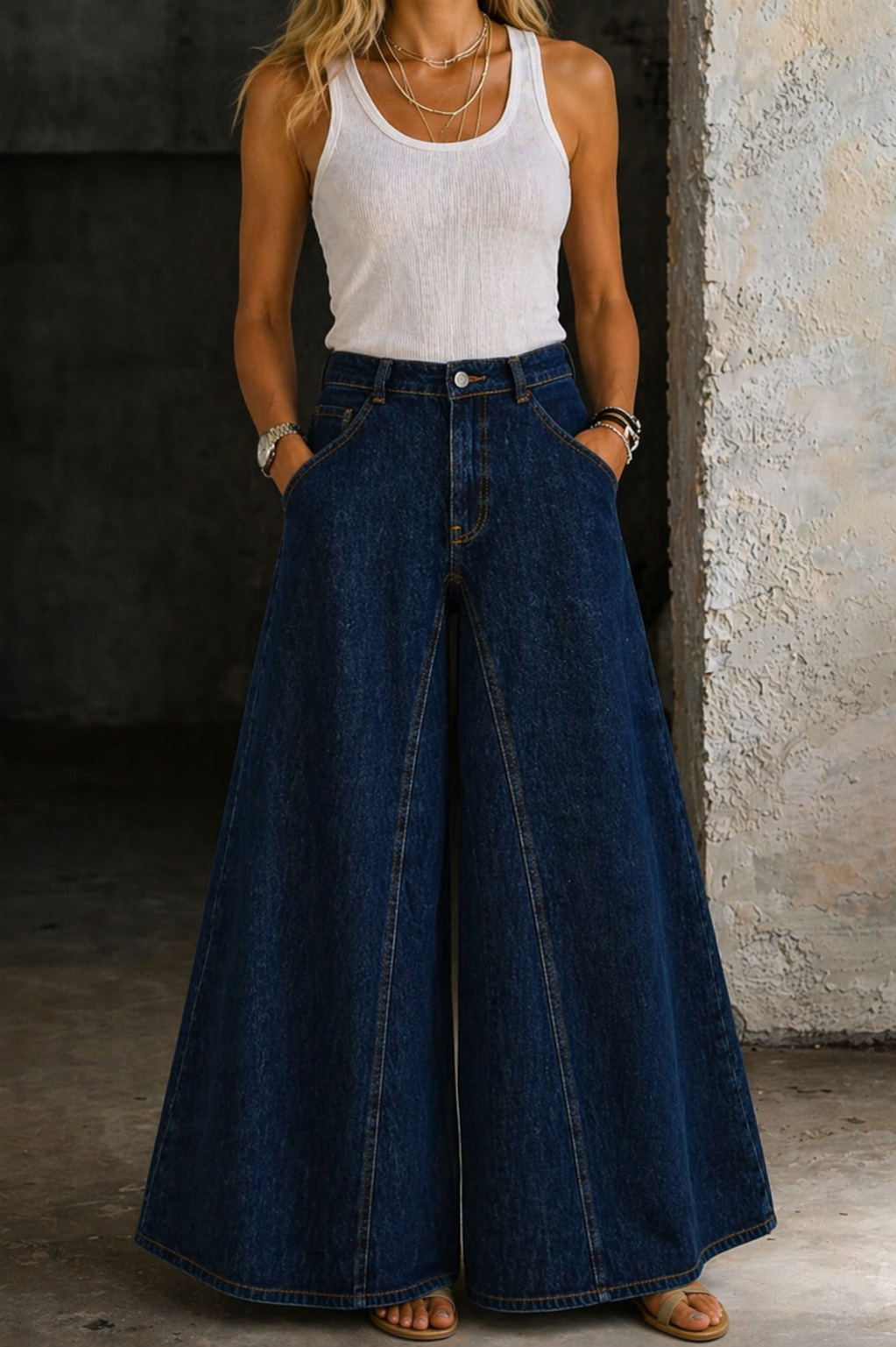 Ivy | Jeans met hoge taille
