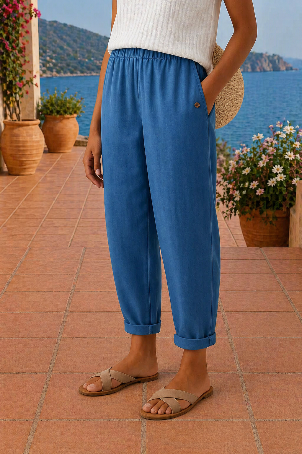 Maja luchtige zomerbroek