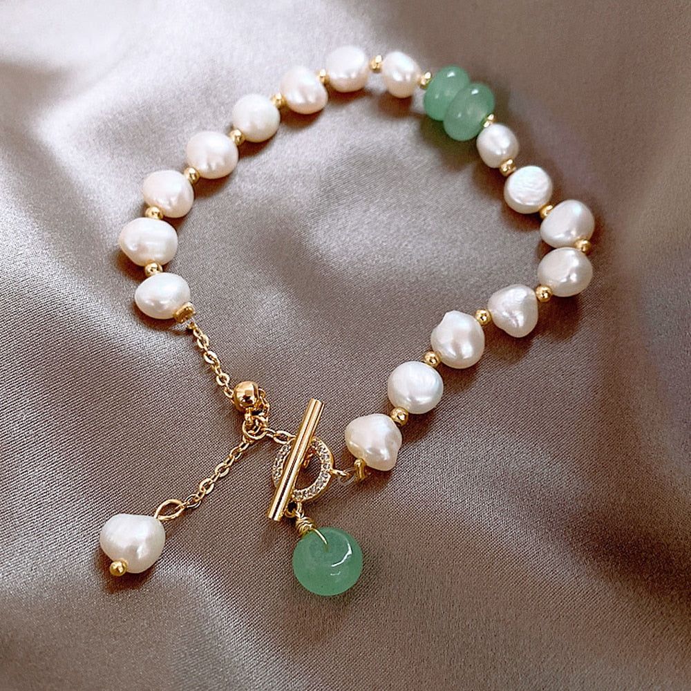 Armband met zeeparel