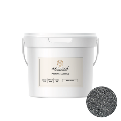 Premium Sandwax- 9,5 kg Bucket + 300 Wicks