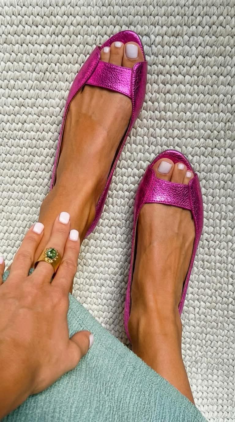 Adelina gouden comfortsandalen