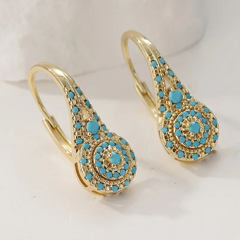 Elegante oorbellen met parels